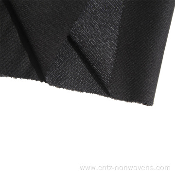 100% Polyester Woven Fusible Cap Interlining